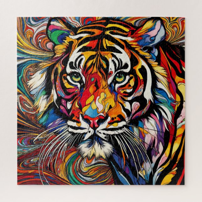 Tiger 600 Piece Puzzle (Vertical)