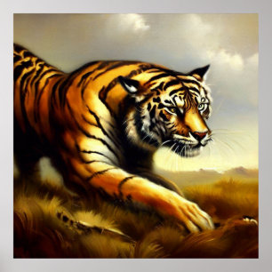 Tiger (7) Wild Cat Poster