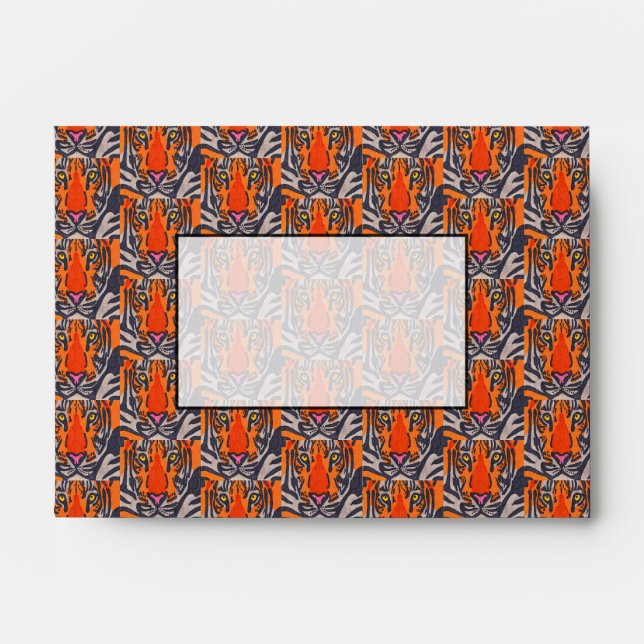 Tiger - A6 (4x6) Envelope (Front)