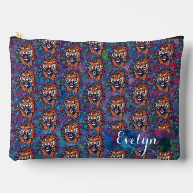 Tiger Accessory Pouch (Front)