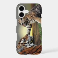 Tiger and Cub iPhone X Case