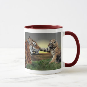 Tiger and Cub Mug