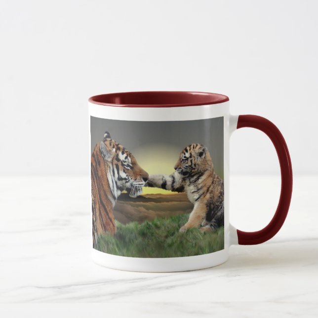 Tiger and Cub Mug (Right)