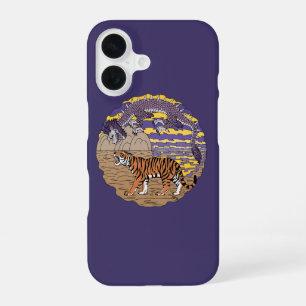 Tiger and Dragon iPhone 16 Case