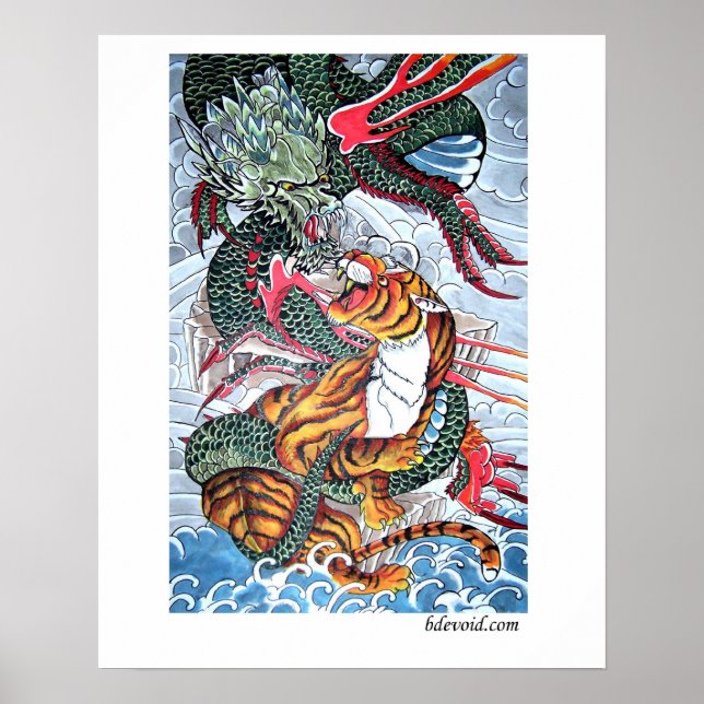Tiger and Dragon poster (Front)