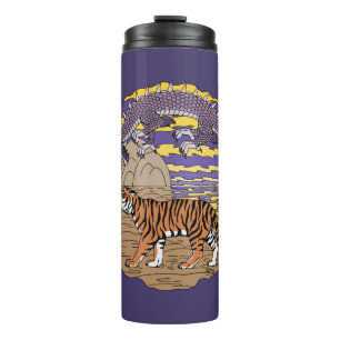 Tiger and Dragon Thermal Tumbler