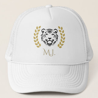 Tiger and Laurels  Trucker Hat