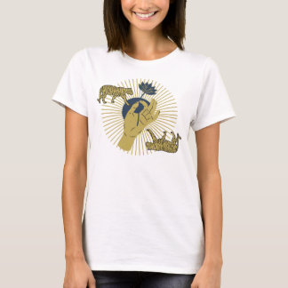 Tiger and Sunburst Boho Graphic T-Shirt