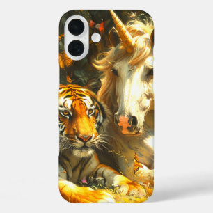 Tiger and Unicorn Phone Case