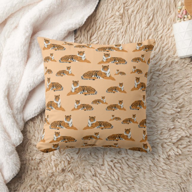 Tiger Animal Pattern  Cushion (Blanket)