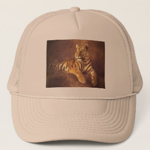 Tiger Animal Trucker Hat