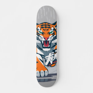 Tiger anime skateboard