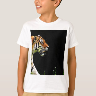 Tiger Approaching - Wild Animal Artwork T-Shirt