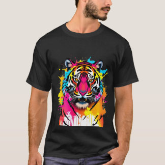 Tiger Art Bella+Canvas T-Shirt