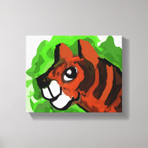 Tiger Art Canvas Print