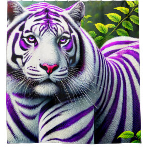 Tiger Art Shower Curtain