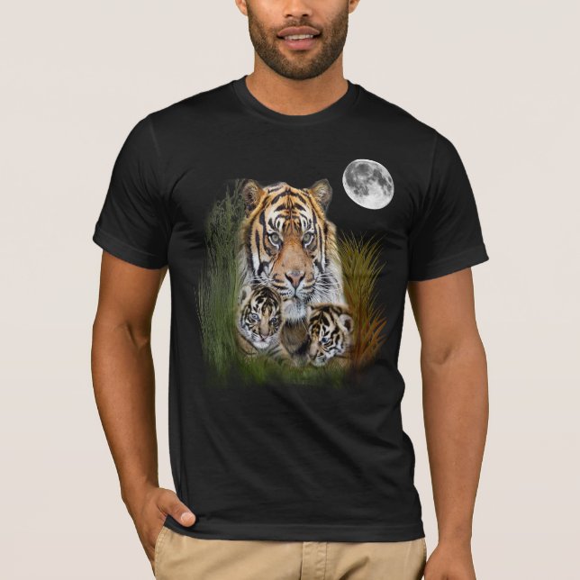 Tiger art t-shirts (Front)