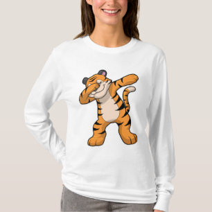 Tiger at Hip Hop Dance Dab T-Shirt