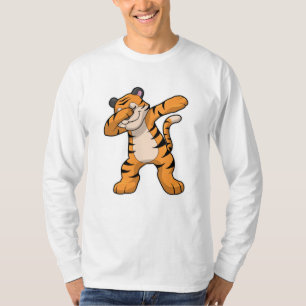 Tiger at Hip Hop Dance Dab T-Shirt