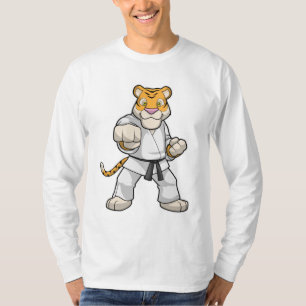 Tiger at Martial arts Karate T-Shirt