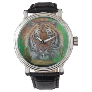 Tiger at night watch
