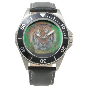 Tiger at night watch