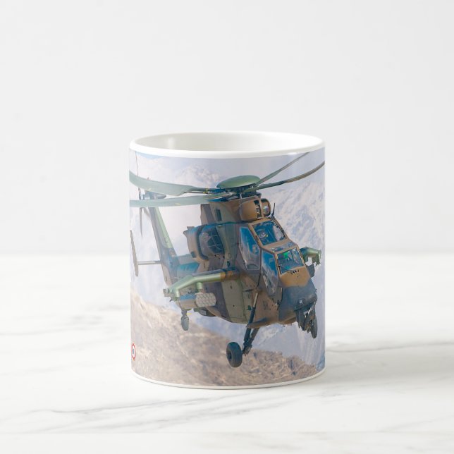 TIGER ATTACK HELICOPTER (France) Coffee Mug (Center)