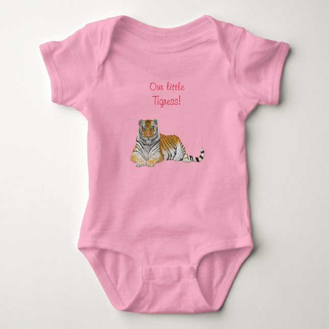 Tiger Baby Bodysuit (Front)