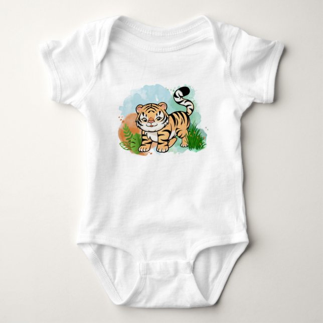 Tiger Baby Bodysuit (Front)