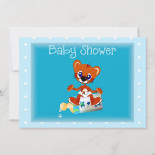 Tiger  Baby Shower Invitation