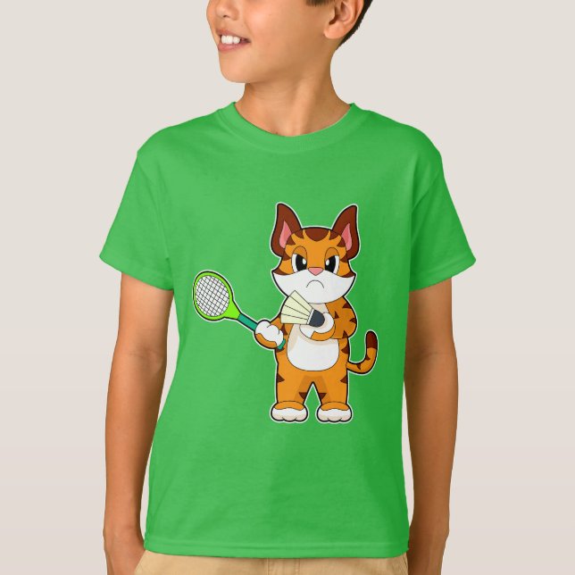 Tiger Badminton Badminton racket T-Shirt (Front)