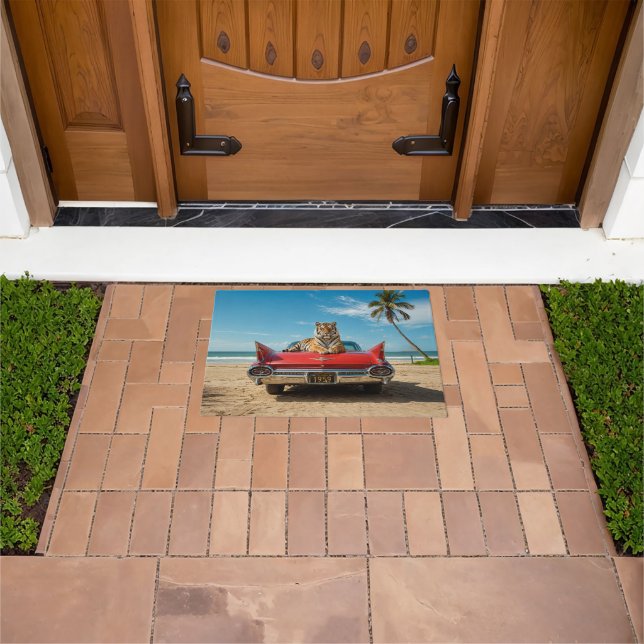 Tiger Balm By the Sea No 2 Doormat (Outdoor)