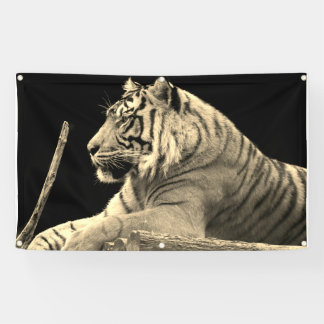 TIGER Banner WITH GROMMETS