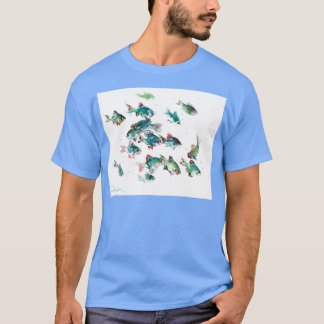 Tiger Barb Aquarium Fish T-Shirt