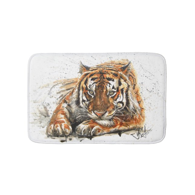 Tiger Bath Mat (Front)