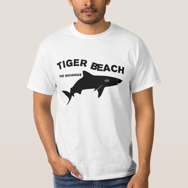 Tiger Beach - The Bahamas | Diving With Sharks T-Shirt (Front)