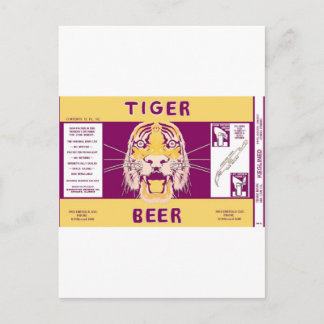 Tiger Beer Manhattan Brewing Chicago Illinois Can Postcard
