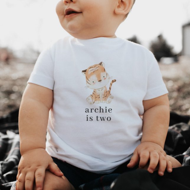 Tiger`Birthday Toddler T-Shirt (Creator Uploaded)