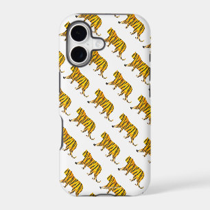 Tiger Black and Orange Print