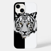 Tiger Black White