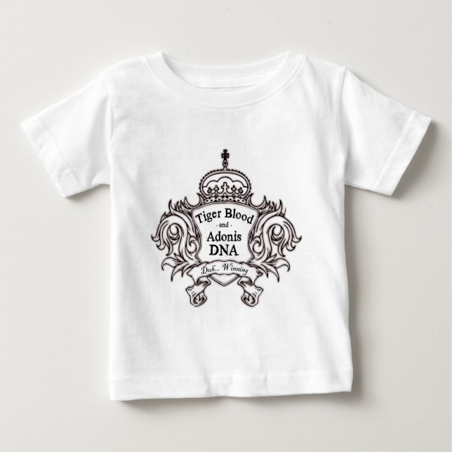 TIGER BLOOD ADONIS DNA BABY T-Shirt (Front)