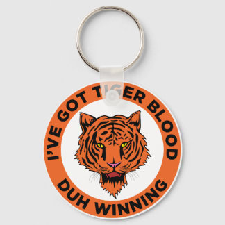 Tiger Blood Key Ring