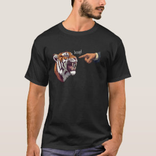 Tiger Boop the Snoot Funny Wild Cat Meme Men Women T-Shirt