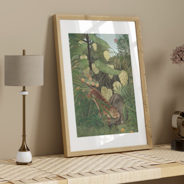 Tiger Buffalo Jungle Foliage Ephemera Decoupage Tissue Paper (Creator Uploaded)