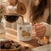 Tiger & Bunny Mug– Cute Animal comedic