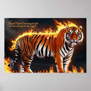 Tiger Burning  Poster