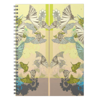 Tiger Butterfly Spiral Photo Notebook