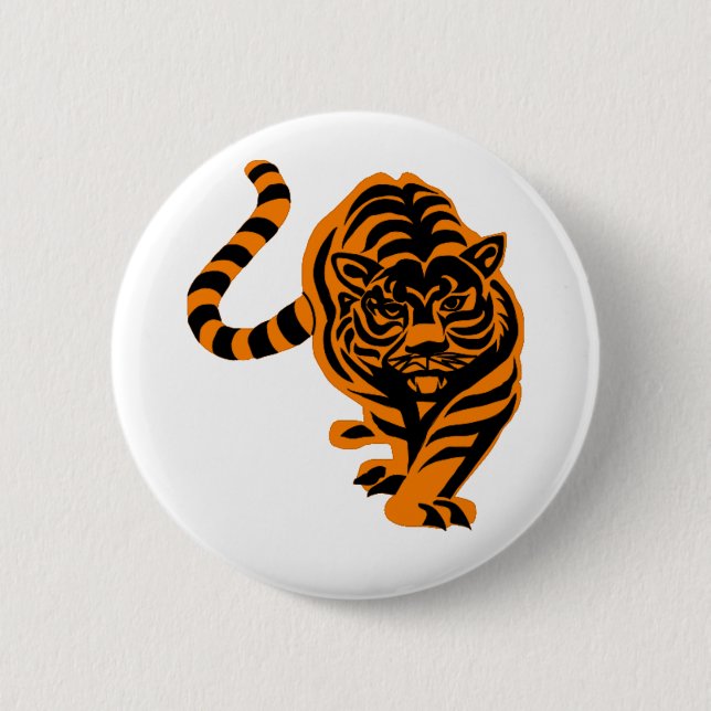 Tiger Button (Front)