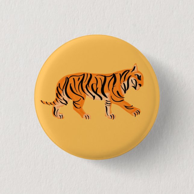 Tiger Button (Front)