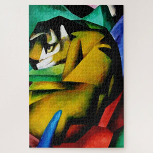 “Tiger” by Franz Marc Jigsaw Puzzle